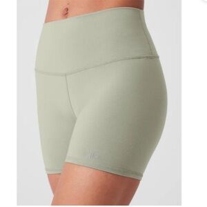 ALO Yoga Green Biker Shorts